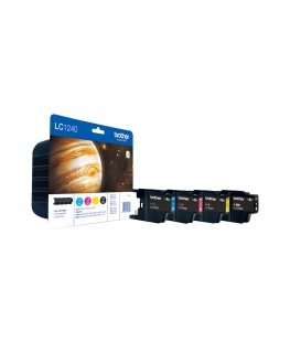 Brother LC-1240VALBPDR ink cartridge 4 pc(s) Original Black, Cyan, Magenta, Yellow