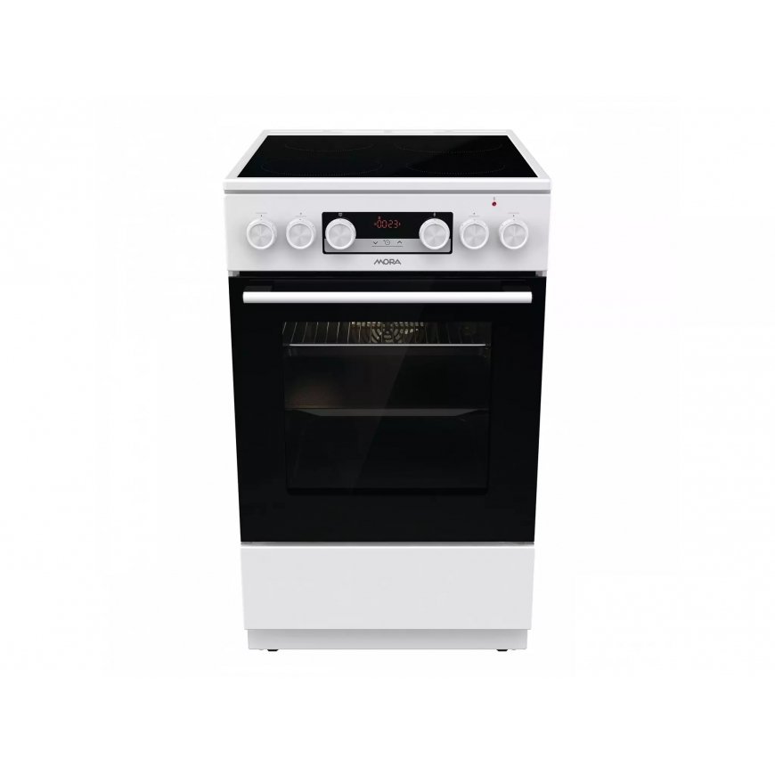 Mora C 5641 CW virtuvas Pastatoma viryklė Elektrinis Keraminis Balta – 2
