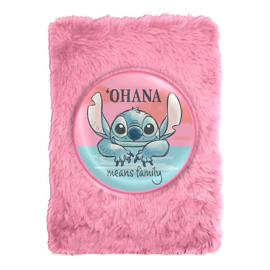 Kids Licensing Disney Stitch plush notebook