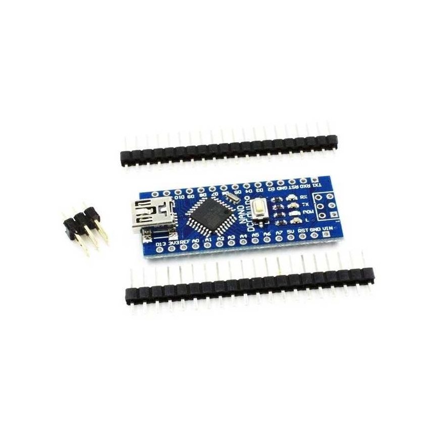 NANO V3.0 16MHz USB – ATmega328PB – CH340 – Clone – Solder Pins – Arduino Compatible