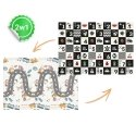 Educational double-sided foam mat 200x150x1cm Nukido Educational double-sided foam mat 200x150x1cm Nukido