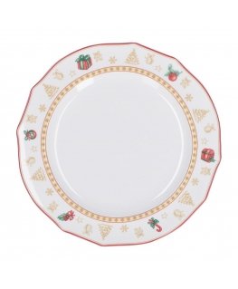 Npc Polska LA PORCELLANA BIANCA CHRISTMAS EDITION Cake and cake 31 cm