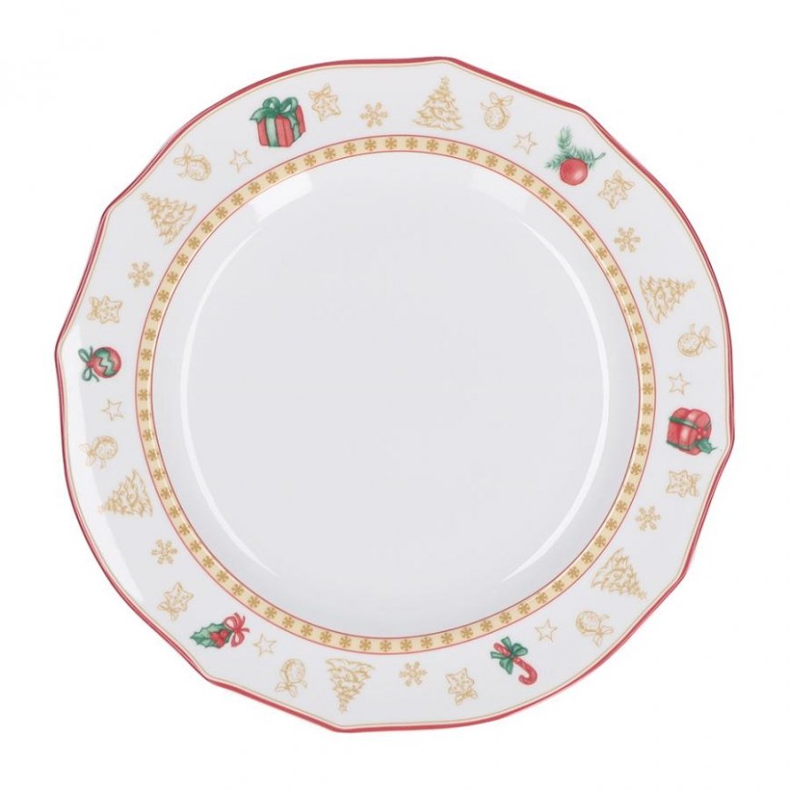 Npc Polska LA PORCELLANA BIANCA CHRISTMAS EDITION Cake and cake 31 cm