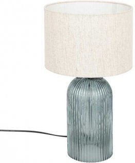 Table lamp with glass base MATI, height 42 cm