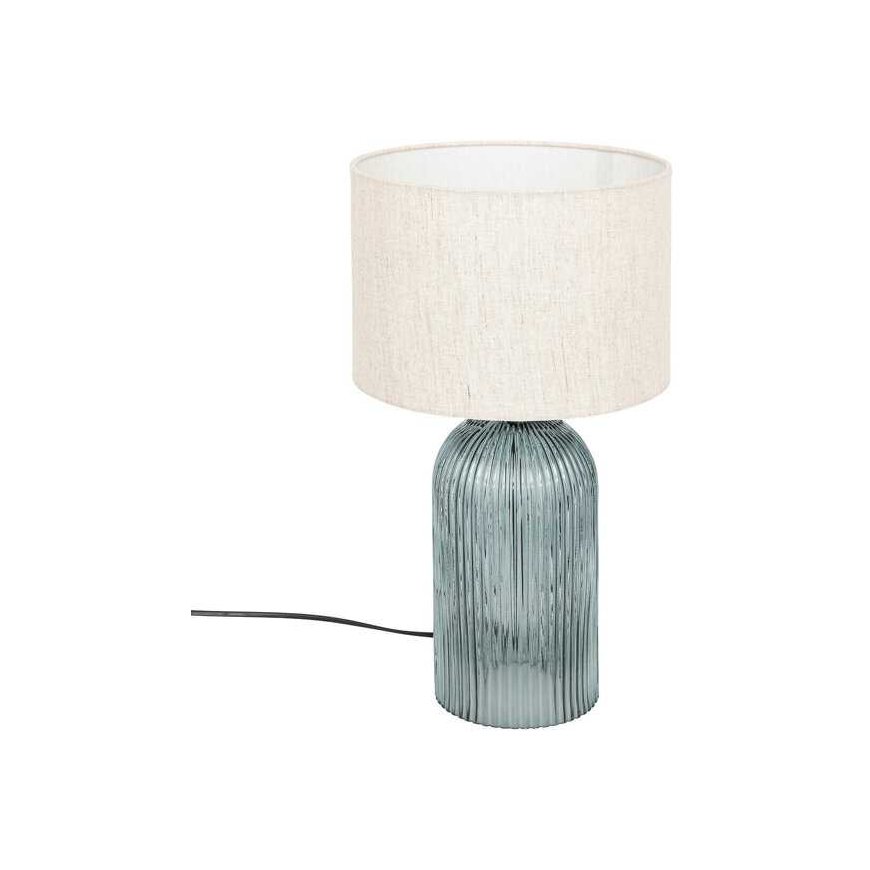 Table lamp with glass base MATI, height 42 cm