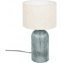 Table lamp with glass base MATI, height 42 cm