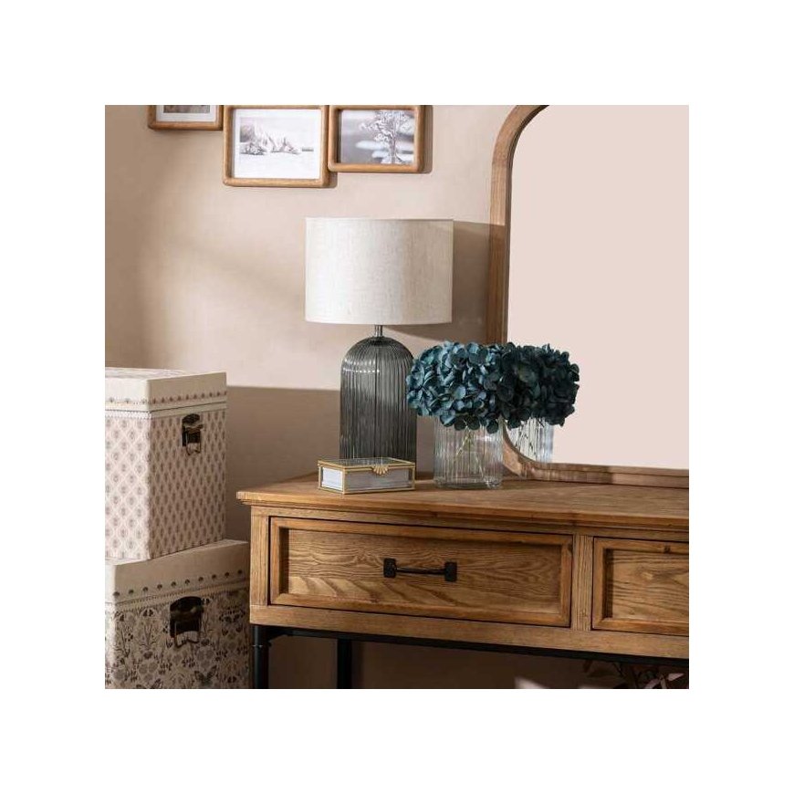 Table lamp with glass base MATI, height 42 cm – 2