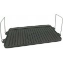King Hoff DOUBLE-SIDED cast iron grill plate 44 cm KINGHOFF KH-1262 King Hoff DOUBLE-SIDED cast iron grill plate 44 cm KINGHOFF KH-1262