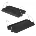 King Hoff DOUBLE-SIDED cast iron grill plate 44 cm KINGHOFF KH-1262 King Hoff DOUBLE-SIDED cast iron grill plate 44 cm KINGHOFF KH-1262