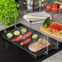 King Hoff DOUBLE-SIDED cast iron grill plate 44 cm KINGHOFF KH-1262 King Hoff DOUBLE-SIDED cast iron grill plate 44 cm KINGHOFF KH-1262