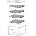 Hendi Egg box 8 trays 120 eggs OVOBOX 18 l Hendi Egg box 8 trays 120 eggs OVOBOX 18 l