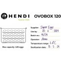 Hendi Kiaušinių dėžė 8 padėklai 120 kiaušinių OVOBOX 18 l Hendi Kiaušinių dėžė 8 padėklai 120 kiaušinių OVOBOX 18 l