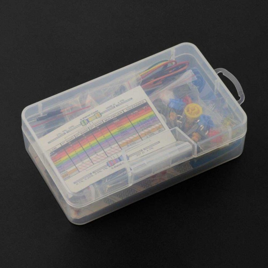 Oem Electronic Components Kit AM402 + Breadboard 400 - 31 items – 2