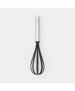 Brabantia 250866 vispilä Muovi musta, Hopea