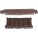 Swing cushions 170 cm with canopy Parma / Milano H047-04PB PATIO Swing cushions 170 cm with canopy Parma / Milano H047-04PB PATIO