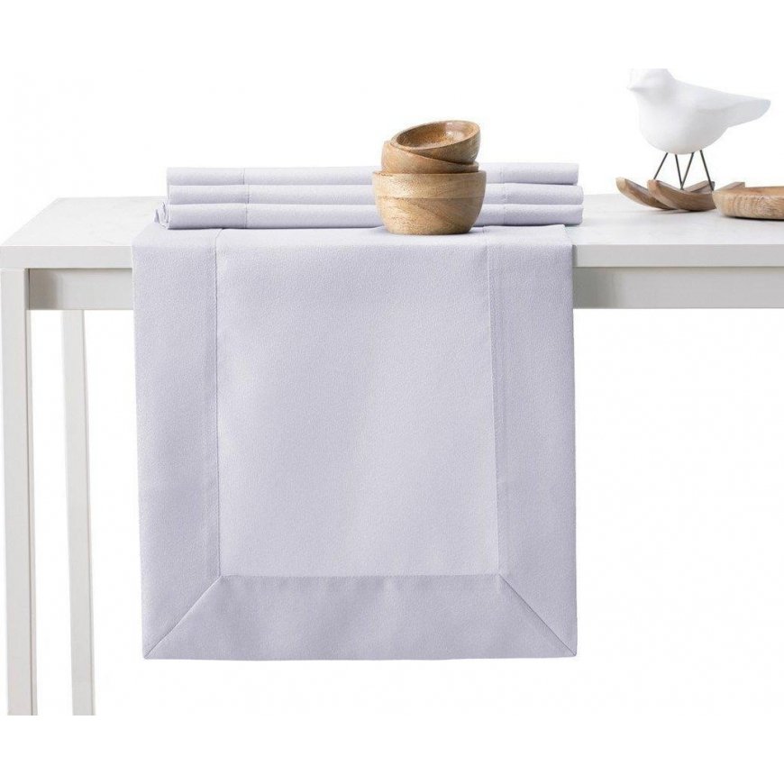 AmeliaHome Tablecloth AH EMPIRE BRD LILAC 40X120