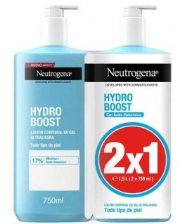 Neutrogena Hydro Boost Moisturizing Gel Lotion 2x, 750 ml