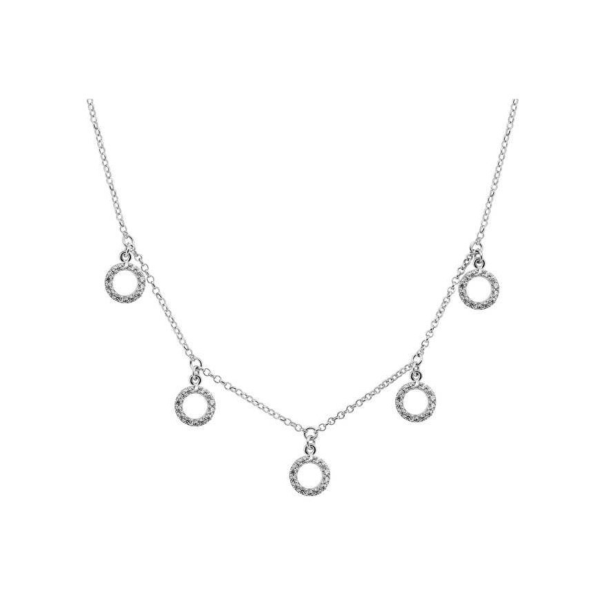Brilio Silver Brilio Silver Timeless silver pendant with zircons NCL19W