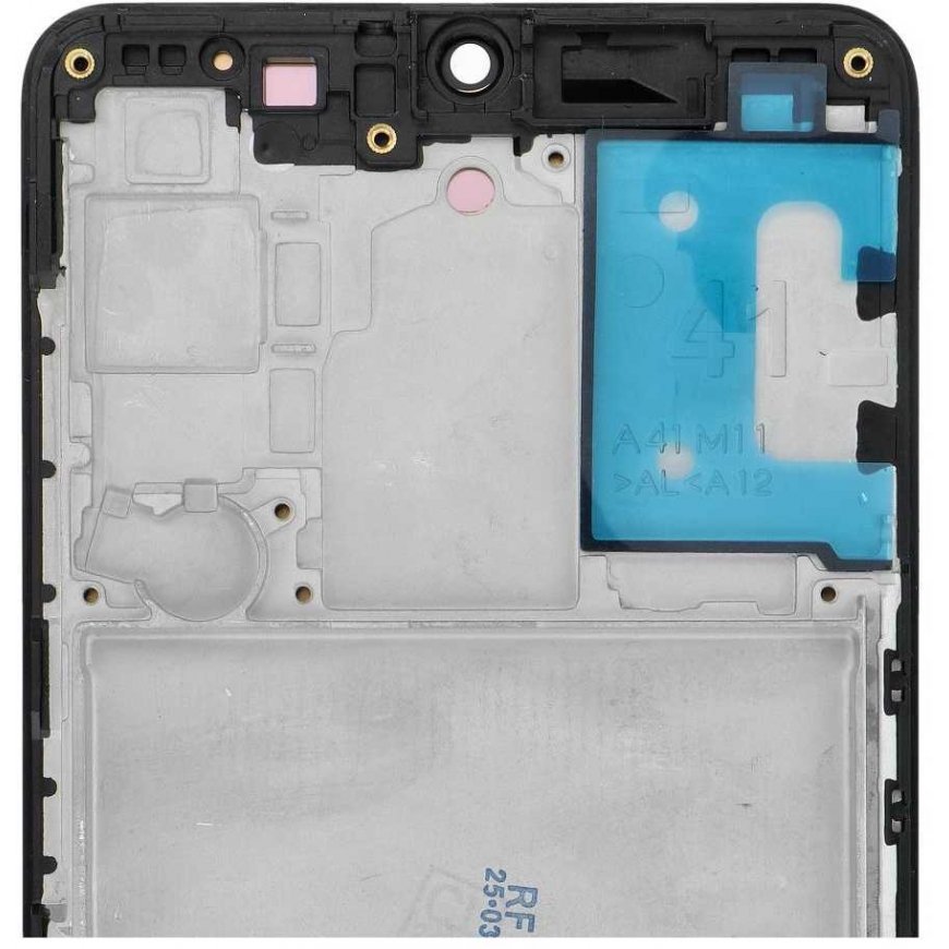 LCD-näyttö SAMSUNG A41 HARD OLED -kameralle kehyksellä – 2