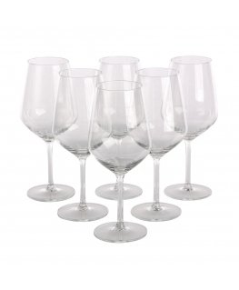 Red wine glasses 530ml, 6 pcs. RUBIN