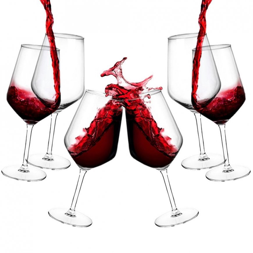 Red wine glasses 530ml, 6 pcs. RUBIN – 4