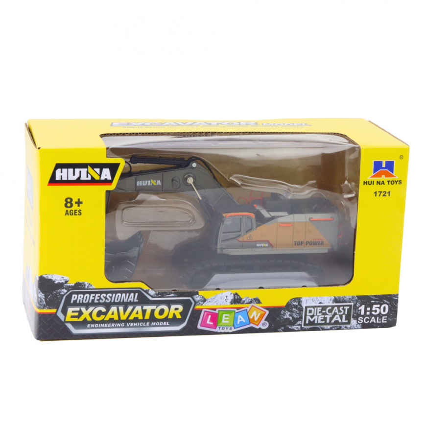 METAL CRAWLER EXCAVATOR HUINA 1:50 – 4