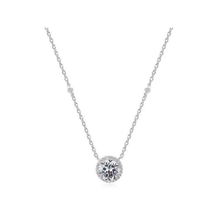 Beneto Silver pendant with sparkling pendant AGS777 / 48