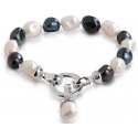 Jwl Luxury Pearls Right dviejų atspalvių perlų apyrankė JL0317