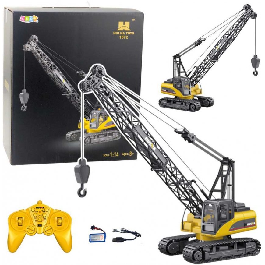 Huina Remote-controlled crawler crane RC scale 1:14 – 5