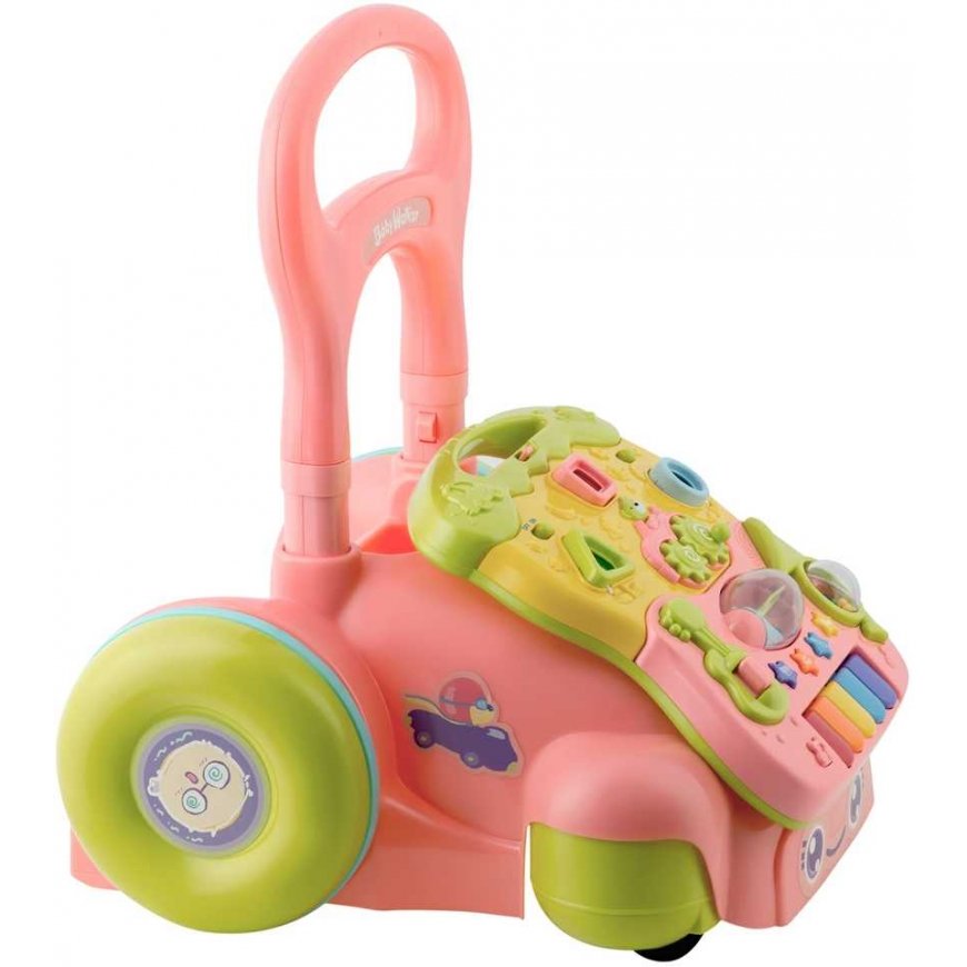 Educational pushchair with piano 2in1 for babies, Ricokids – 2