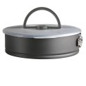 Lumark cake tin, 26 cm, with plastic lid and handle Lumark cake tin, 26 cm, with plastic lid and handle