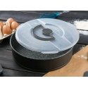 Lumarko torto forma, 26 cm, su plastikiniu dangteliu ir rankena Lumarko torto forma, 26 cm, su plastikiniu dangteliu ir rankena