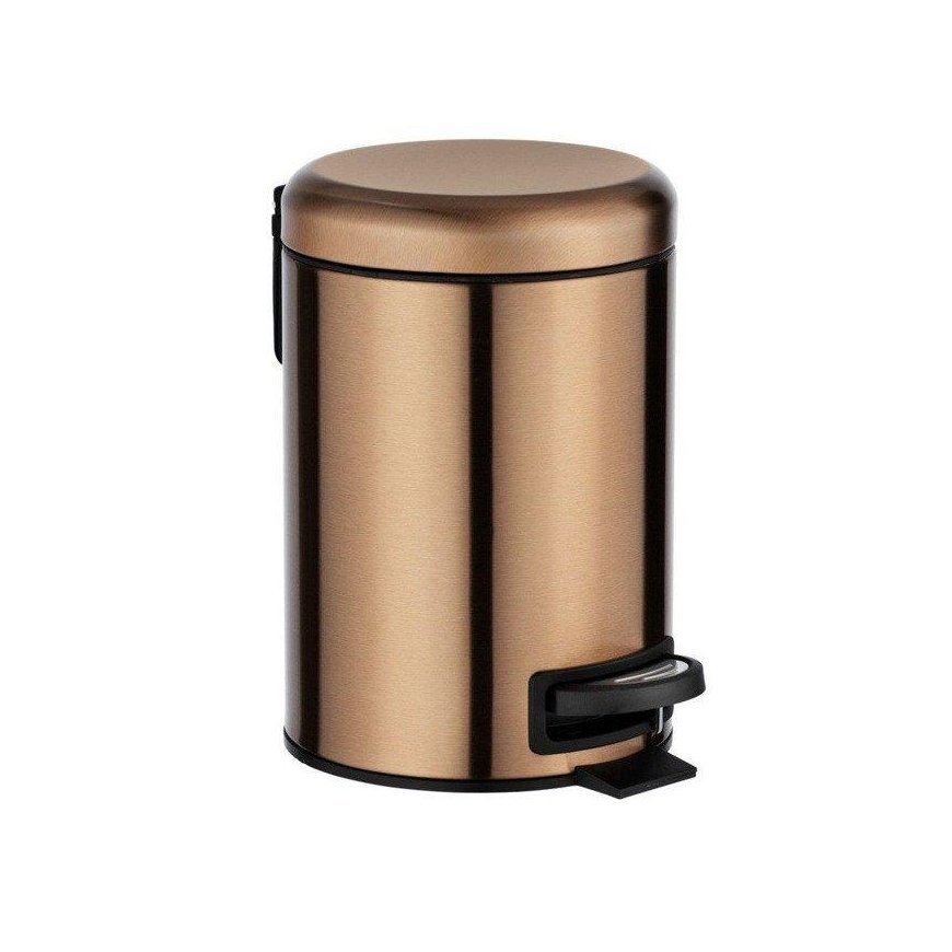 LEMAN bathroom basket, matt copper, 3 L, WENKO