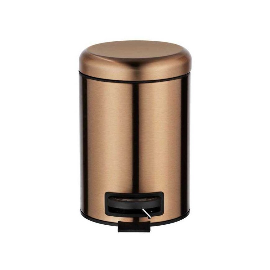 LEMAN bathroom basket, matt copper, 3 L, WENKO – 2