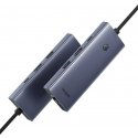 Liitäntäasema / sovitin USB C -pistoke - 6 liitintyyppiä ( HDMI 4K@60Hz*1+USB3.1*2+USB-C3.1*1+USB2.0*1+PD*1+RJ45*1 ) UltraJoy BA Liitäntäasema / sovitin USB C -pistoke - 6 liitintyyppiä ( HDMI 4K@60Hz*1+USB3.1*2+USB-C3.1*1+USB2.0*1+PD*1+RJ45*1 ) UltraJoy BA