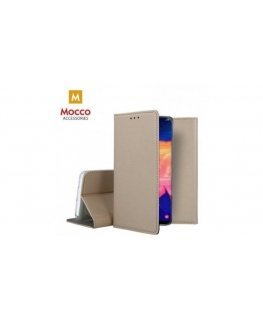 Mocco Smart Magnet Book Case For Huawei Y6p Gold