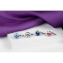 Brilio Silver Charming gold-plated earrings with zircons EA122Y Brilio Silver Charming gold-plated earrings with zircons EA122Y