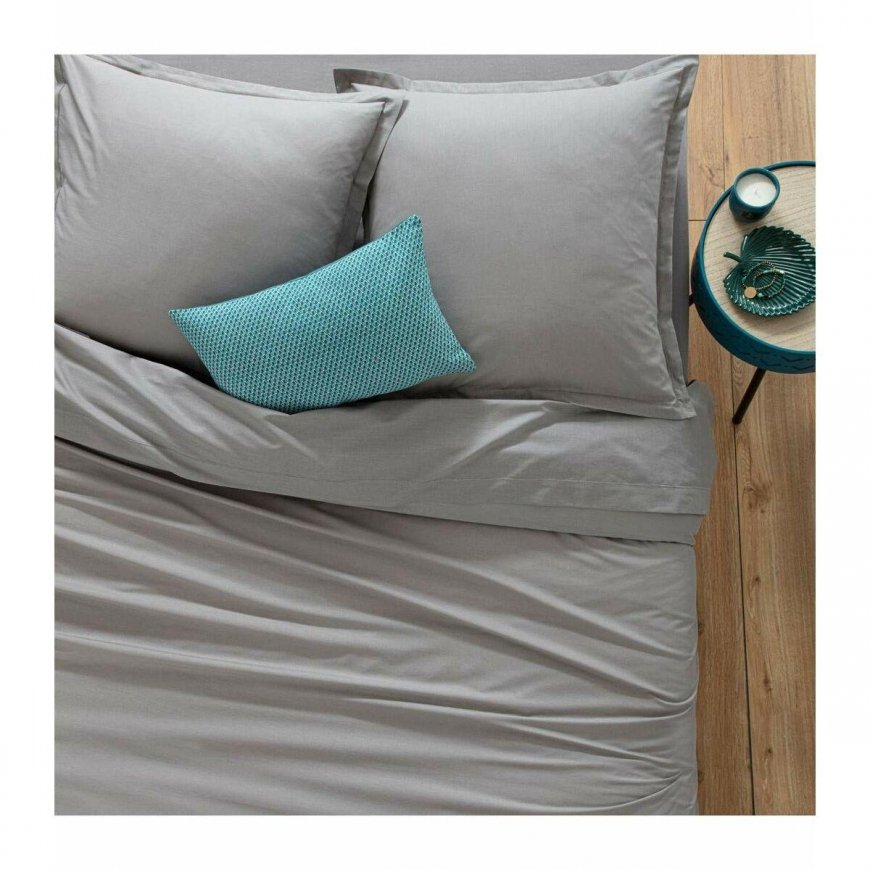 Fitted sheet Atmosphera Grey (90 x 190 cm) – 2