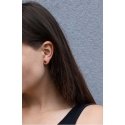 Beneto Rose gold plated silver earrings AGUP1956-ROSE Beneto Rose gold plated silver earrings AGUP1956-ROSE