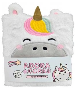 Puckator Adoracorns Unicorn A5 muhkea muistikirja