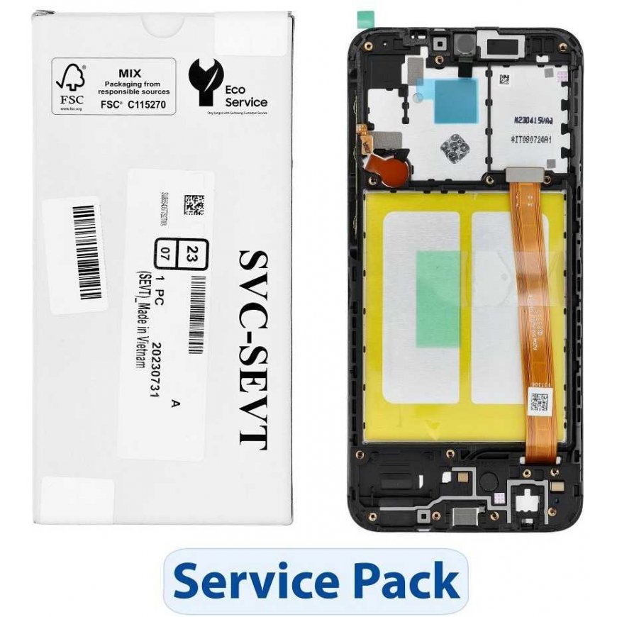 ServicePack LCD Screen SAMSUNG A20e A202F GH82-20186A