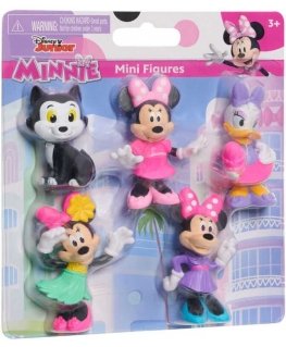 justplay Set Minifigurek Disney Junior Minnie Mouse 5 figurek koleksionerskich
