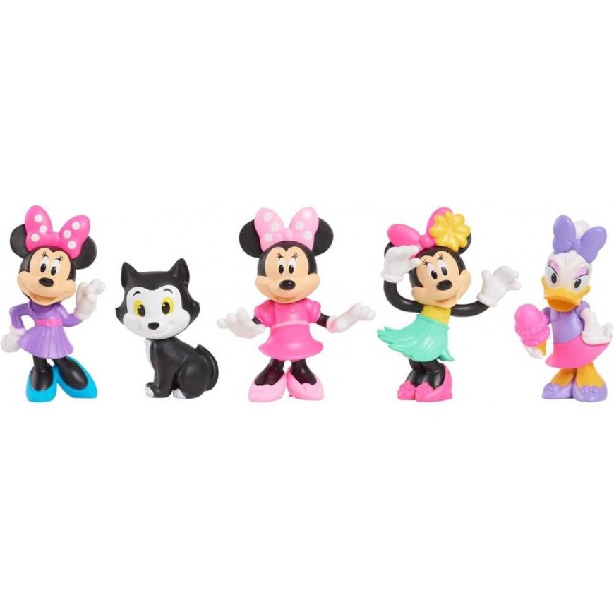justplay Set Minifigurek Disney Junior Minnie Mouse 5 figurek kokoelma – 5