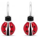 Brilio Silver Happy Sidabrinis Ladybird Luck auskarai EA435W Brilio Silver Happy Sidabrinis Ladybird Luck auskarai EA435W