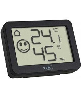 TFA 30.5055.01 - Digital thermometer with hygrometer - black
