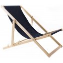 Set of 4 sun loungers, dark blue, assembled, Woodok Set of 4 sun loungers, dark blue, assembled, Woodok