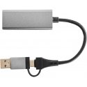 Spacetronik Karta LAN 1 Gigabit adapter USB-C USB 3.0 na RJ45 Spacetronik Karta LAN 1 Gigabit adapter USB-C USB 3.0 na RJ45