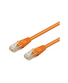Goobay 0.50m 2xRJ-45 Cable verkkokaapeli Oranssi 0,50 m Cat6
