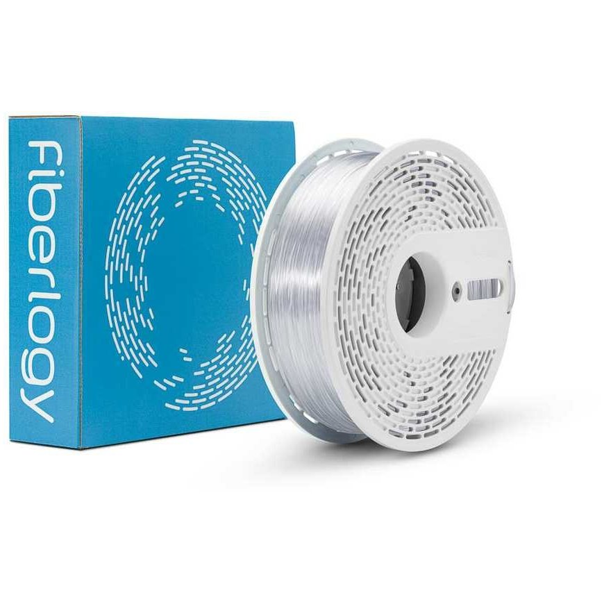 3D plastic Fiberlogy Easy ABS 1.75 mm 0.75 kg – pure transparent – 4