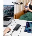 VEGER TC130 ārējais akumulators Litija jons 25000 mAh Melns